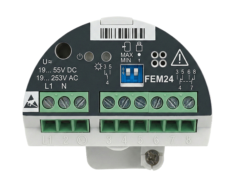 ENDRESSHAUSER-FEM24-SWITCH-MODULE-52025691 — دراک برد الکترونیکی FEM24 با شماره قطعه 52025691 مخصوص کنترل سطح و سازگار با سنسورهای سطح FTM20 و FTM21 در سیستمهای اتوماسیون صنعتی