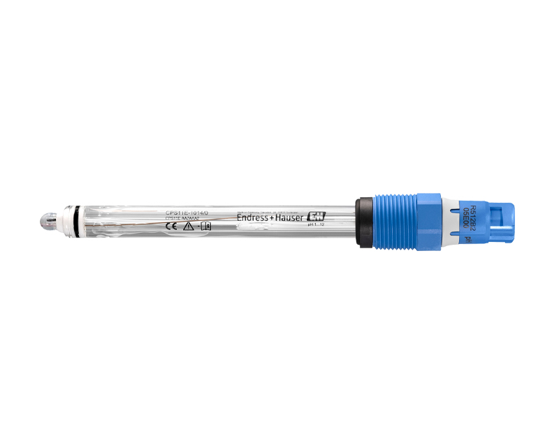 CPS11E-pH-sensor-Memosens-straight — دراک سنسور PH دیجیتال اندرس هاوزر Endress+Hauser Memosens CPS11E Digital pH sensor