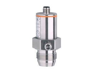 ترانسمیتر فشار فلاش ifm مدل PL2653 با بدنه استیل و اتصال رزوهای G1 مناسب صنایع غذایی