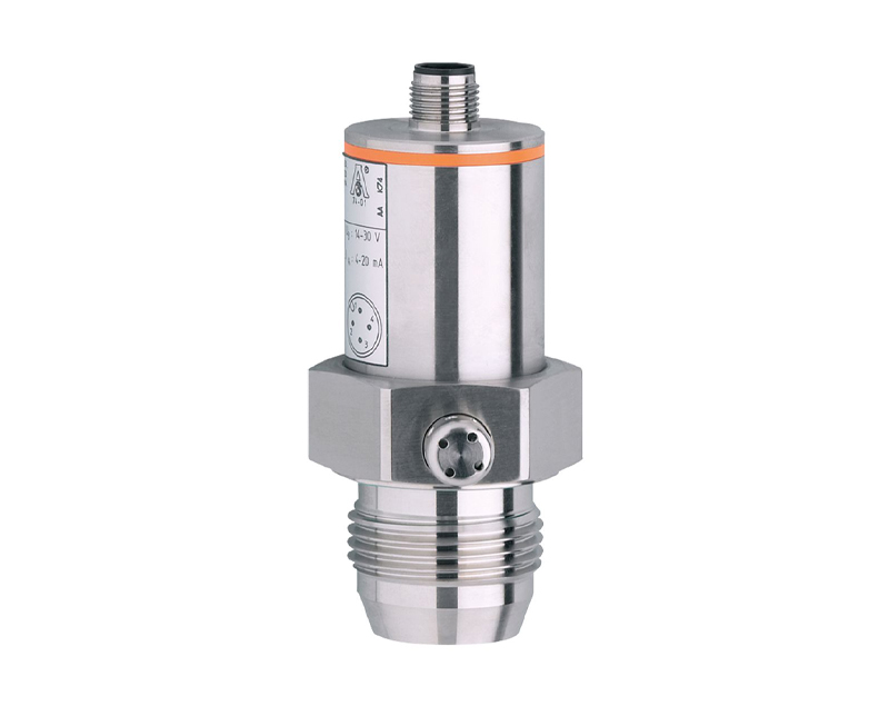 PL2656 — دراک ترانسمیتر فشار فلاش ifm مدل PL2653 با بدنه استیل و اتصال رزوهای G1 مناسب صنایع غذایی