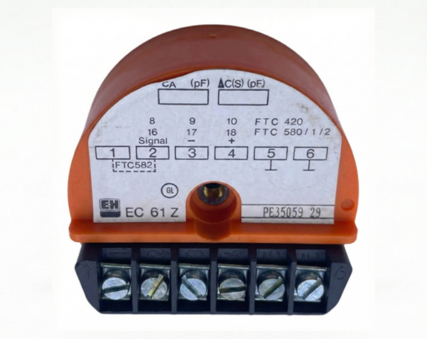 2452fd8f29483016 — دراک ماژول الکترونیکی نارنجی رنگ EC 61 Z اندرس هاوزر مخصوص نصب در هد پروبهای خازنی جهت تشخیص دقیق حد سطح - موجود در فروشگاه دراک