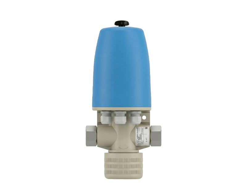 CPA250-front- — دراک تصویر مهندسی و نمای کلی Flowfit CPA250 Endress+Hauser با بخشهای کالیبراسیون و سنسورها