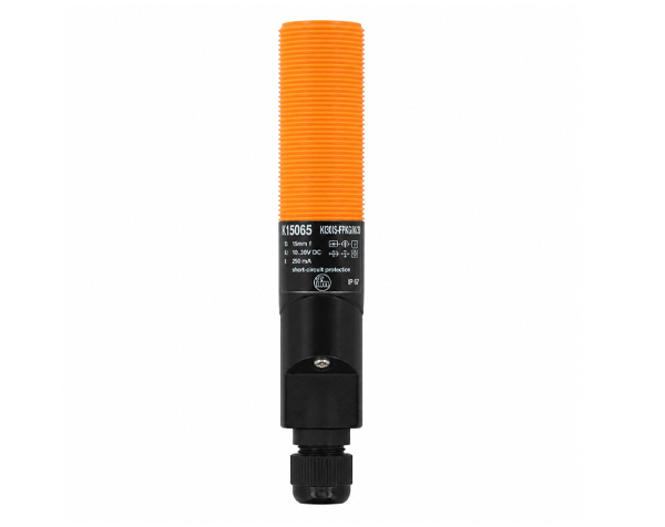 IFM-KI5065 — دراک سنسور خازنی IFM KI5065 با رزوه پلاستیکی M30، خروجی PNP و فاصله سوئیچینگ 15 میلیمتر برای کاربردهای صنعتی فروشگاه دراک