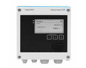EngyCal RS33 Steam Calculator by Endress+Hauser for steam energy measurement
